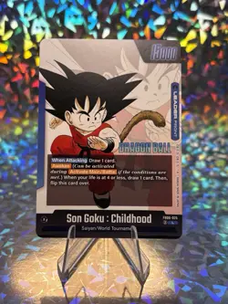 Son Goku : Childhood FB06-025 L Leader Foil DRAGON BALL Fusion World Manga SB01 - Image 2