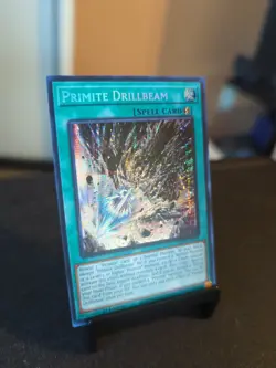 Yu-Gi-Oh! TCG Primite Drillbeam MP25-EN115 1st Edition Prismatic Secret Rare NM - Image 3