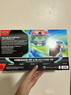 Pokemon TCG SV: Venusaur And Blastoise Ex Premium Collection Box IN HAND - Image 5