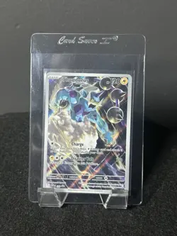 Thundurus 209 Sv: Scarlet & Violet black Star Promo Pokemon Tcg Card Near Mint - Image 1