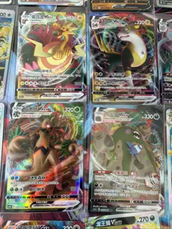 Pokemon 16 Card Lot nm V Max Mega SR Amazing Ex HOLO Rare Hits Only F36 - Image 2