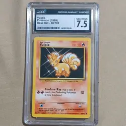 Pokemon Graded Cards Lot - 3 Card Set Toxtricity Wattrel Vulpix - Image 4