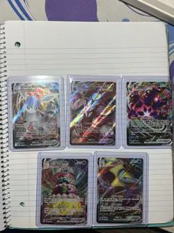Pokemon TCG VMAX Full Art Card Lot - Glaceon, Urshifu, Eternatus, Alcremie, Int… - Image 1
