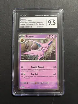 Pokemon CGC Graded 5 Card Lot 9-10 - Image 4