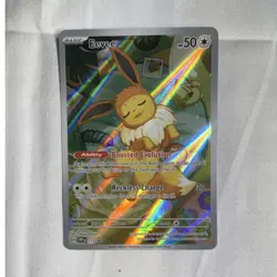 The Pokemon Company Eevee 173 Scarlet & Violet Promo Holo TCG Card 50 HP - Image 1