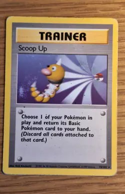🔥 Pokemon Scoop Up Base Set Card 78/102 Rare Collectible 🔥 - Image 1