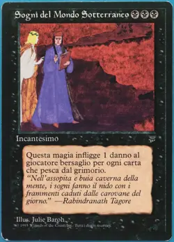 Underworld Dreams Legends (ITALIAN) PLD Black Uncommon CARD (516273) ABUGames - Image 1