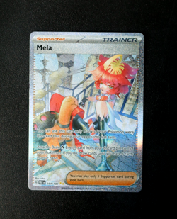 Pokemon Card TCG - Mela 254/182 Paradox Rift - Special Illustration Rare - LP ⭐ - Image 1