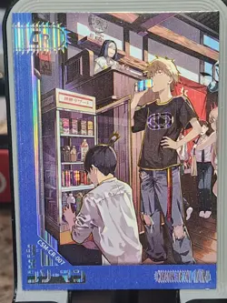 Chainsaw Man 2nd Anniversary Card Denji Power Anime TCG CCG CR CR-007 - Image 1