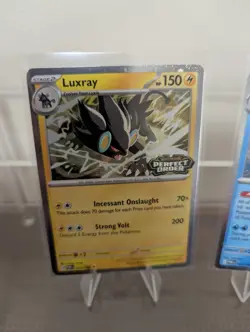 Pokemon Perfect Order Holo Luxray & Aurorus Cards Lot English STAMPED - Image 3