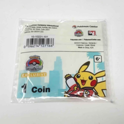 Pokemon Worlds 2025 Anaheim Championships Pikachu Coin Official Pokemon Center - Image 2