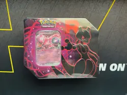 Pokemon Team Rocket MewTwo Tin New Sealed Destined Rivals - Image 1