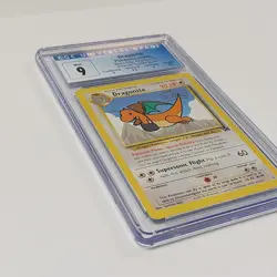 1999 WOTC POKEMON WB MOVIE DRAGONITE #5 BLACK STAR PROMO STAMPED CGC 9 MINT - Image 2