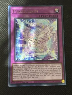 YuGiOh! - Purrelyeap!U AMDE-EN024 Rare 1st Edition Near Mint Amazing Defenders - Image 1