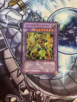 (SRH) Yugioh Elemental Hero Plasma Vice CT04-EN006 Limited Edition Secret VLP - Image 1