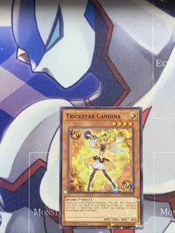 Yugioh Trickstar Candina SP18-EN020 Starfoil Common 1st Ed - Image 1