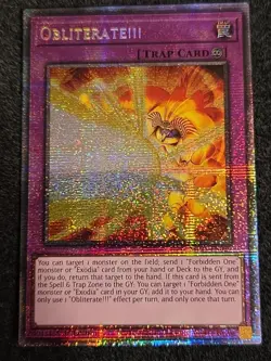 Yugioh! Obliterate!! MP25-EN029 Starlight Rare 1st Edition NM - Image 1