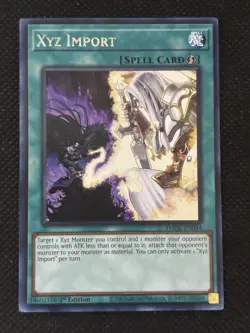YuGiOh! - XYZ Import AMDE-EN044 Rare 1st Edition Near Mint - Image 1