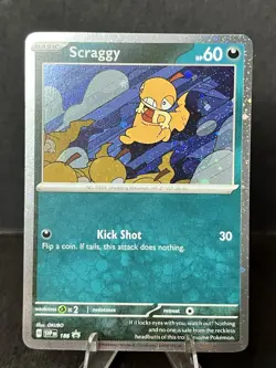 Pokemon TCG Scraggy Double Swirl Black Star Promo SVP186 Cosmos Holo (lot Of 20) - Image 2