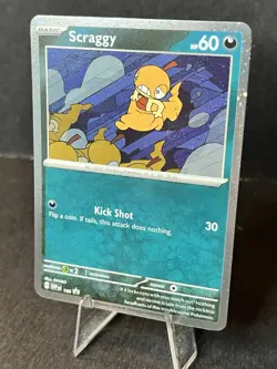 Pokemon TCG Scraggy Double Swirl Black Star Promo SVP186 Cosmos Holo (lot Of 20) - Image 4