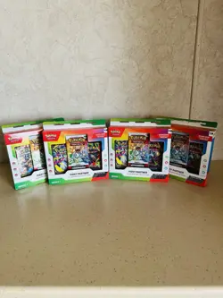 4 Boxes - Pokemon TCG First Partner Illustration Collection Series New Sealed - Image 1
