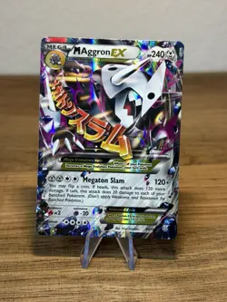 Pokemon - M Aggron EX 94/160 XY - Primal Clash NM - Image 1