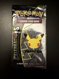 Pokemon Celebrations 25th Anniversary Set of 6 Booster Packs Sealed Unweighed - Image 5