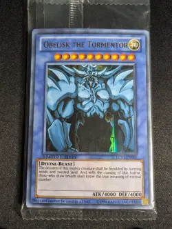 Yugioh - Legendary Collection Promo Oblelisk Slifer Ra God Cards - Sealed - Image 1