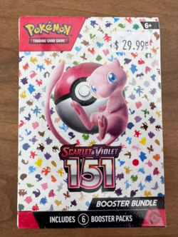 POKEMON TCG SCARLET & VIOLET 151 BOOSTER BUNDLE BOX FACTORY SEALED NEW 6 PACKS - Image 1