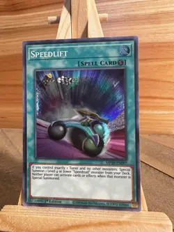 Yugioh Super Rare Speedlift #MP20-EN097 Near Mint or Better - Image 1