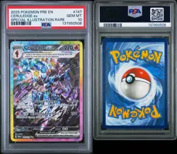 PSA 10 Ceruledge EX 147/131 Prismatic Evolutions 2025 Pokemon - Image 3