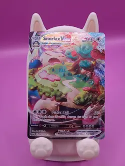 Pokemon TCG Snorlax VMAX 142/202 Sword & Shield Base Set READ DESCRIPTION - Image 1