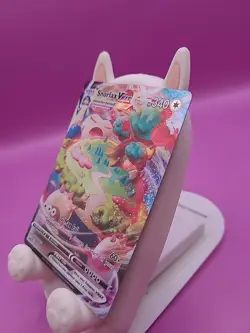 Pokemon TCG Snorlax VMAX 142/202 Sword & Shield Base Set READ DESCRIPTION - Image 3