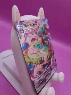 Pokemon TCG Snorlax VMAX 142/202 Sword & Shield Base Set READ DESCRIPTION - Image 4