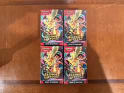 Pokemon TCG Mega Evolution Ascended Heroes Booster Bundle - Lot Of 4 - Image 1