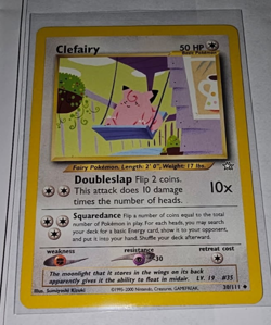 Pokemon TCG Clefairy Neo Genesis Set Uncommon #30/111 VERY Lightly Played - Image 2
