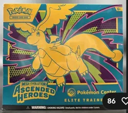Ascended Heroes Pokemon Center Elite Trainer Box ETB Factory Sealed TCG CCG - Image 1