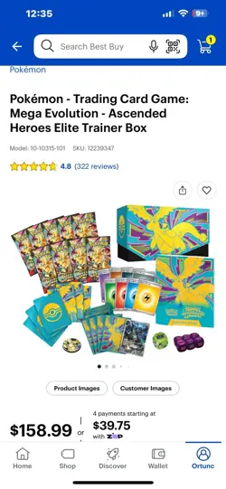 Ascended Heroes Pokemon Center Elite Trainer Box ETB Factory Sealed TCG CCG - Image 5