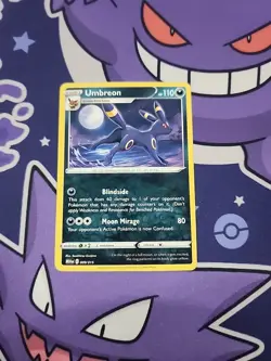Umbreon 009/015 2024 Regular Stage 1 110 HP Moon Mirage Pokemon TCG - Image 1
