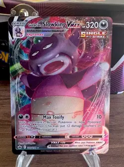Pokemon TCG Galarian Slowking VMAX 100/198 SWSH Chilling Reign - Image 1