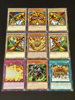 Exodia Full 5 Piece Set + Incarnate + Obliterate!!! + Necross | YuGiOh! - Image 1