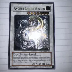 1x Yu-Gi-Oh! Ancient Sacred Wyvern - ANPR-EN043 - Ultimate Rare Unlimited - LP - Image 1