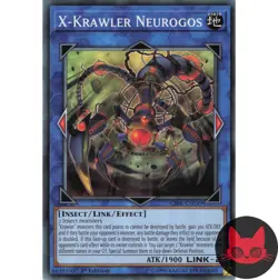 Yugioh X-Krawler Neurogos CIBR-EN049 Common 1st Edition NM - Image 1