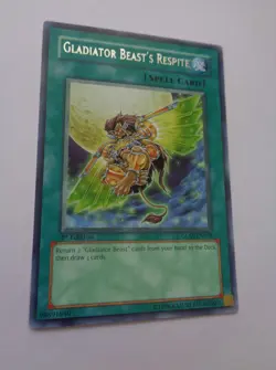 Gladiator Beast's Respite GLAS-EN058 (Rare, 1st Edition, Lightly Played / LP) - Image 1