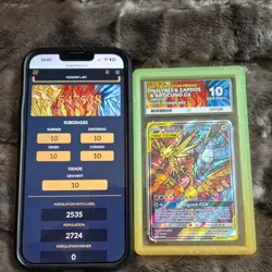 Moltres & Zapdos & Articuno GX SM210 Black Star Promo - Perfect Subs - Ace 10 - Image 4