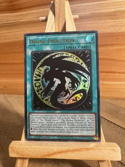 Yugioh Ultra Rare Divine Evolution #EGO1-EN004 Near Mint or Better - Image 1