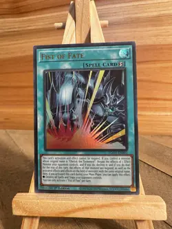 Yugioh Ultra Rare Fist of Fate #EGO1-EN003 Near Mint or Better - Image 1