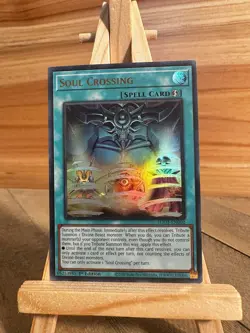 Yugioh Ultra Rare Soul Crossing #EGO1-EN002 Lightly played - Image 1