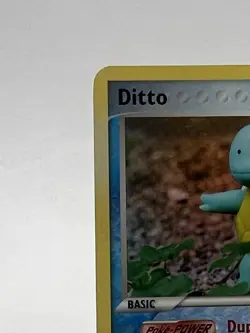 Pokemon Ditto Squirtle Delta Species Reverse Holo Card 40/113 LP - Image 3