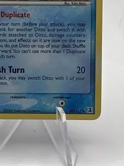 Pokemon Ditto Squirtle Delta Species Reverse Holo Card 40/113 LP - Image 5